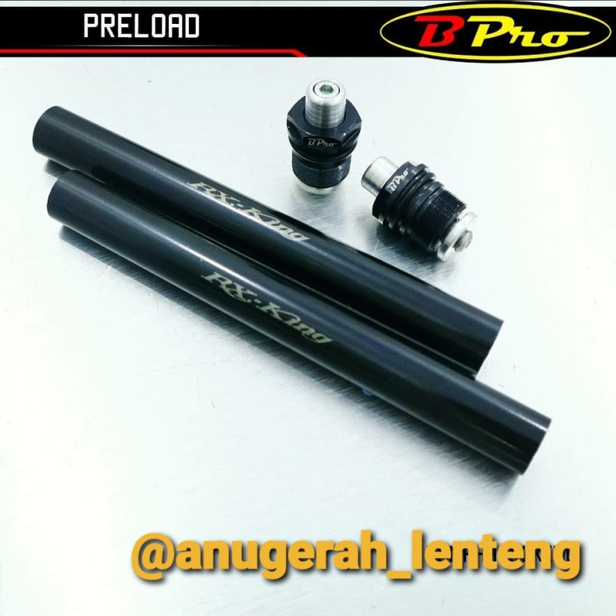 Setelan Shock Depan Preload Pre Load BPro Yamaha RX King