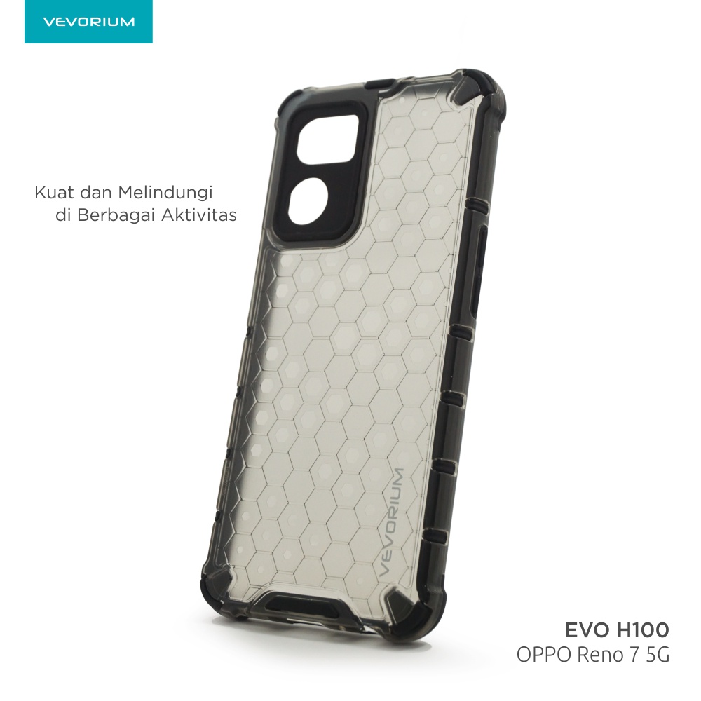 VEVORIUM EVO H100 OPPO Reno7 5G Reno 7 Hybrid Soft case Hard Case