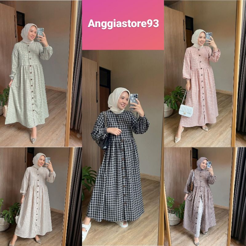 ZIYANA MIDI DRESS by KIENKA KIENKA.ID