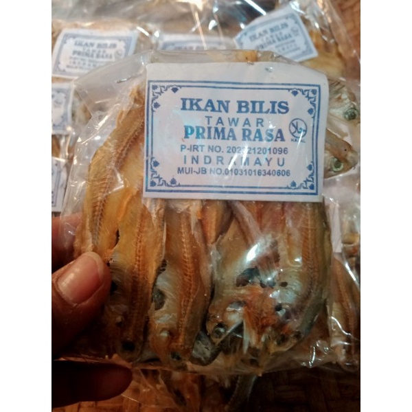 

Ikan bilis tawar khas indramayu .perbungkus