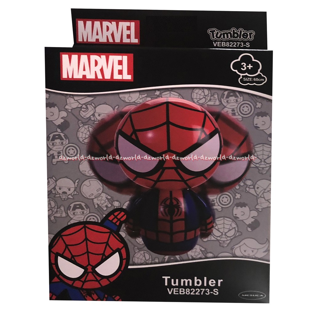 Marvel Tumbler Boneka Balon Tiup Kapten America 60cm Balon Tinju