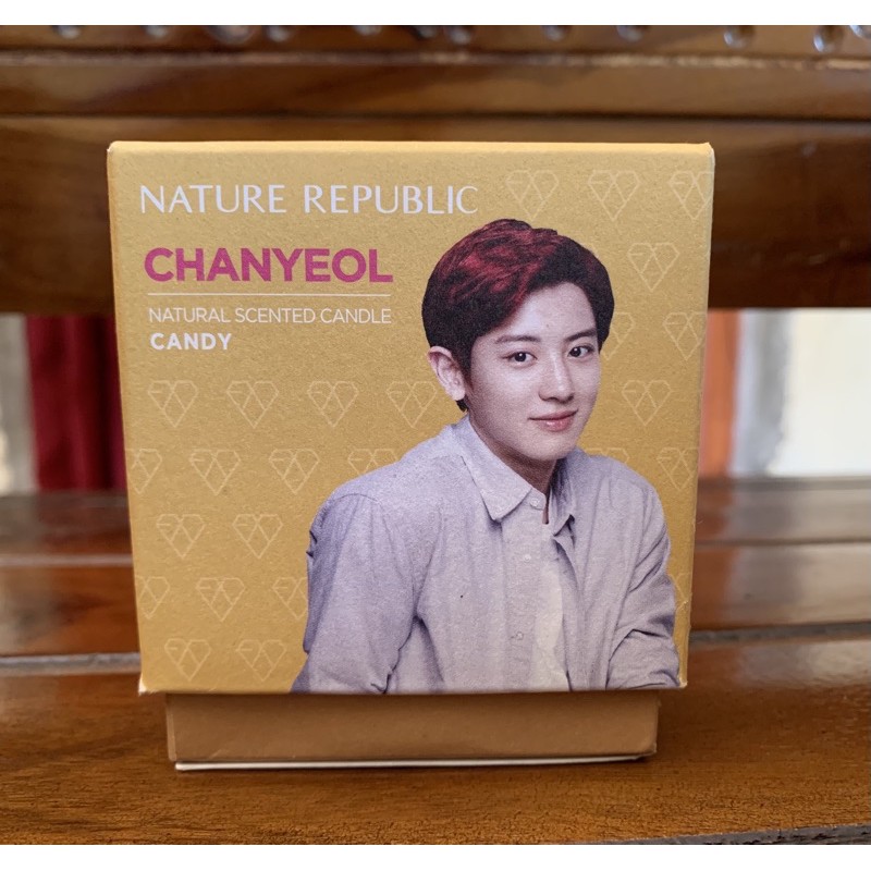 EXO NATURAL SCENTED CANDLE NATURE REPUBLIC CHANYEOL