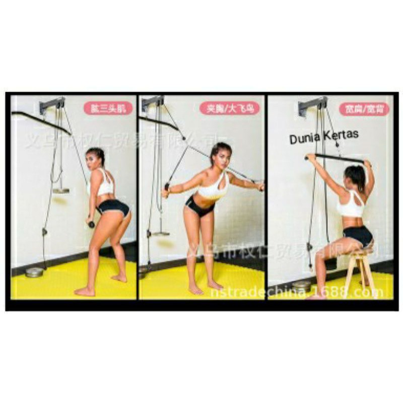 Home Gym Pull Down Trisep