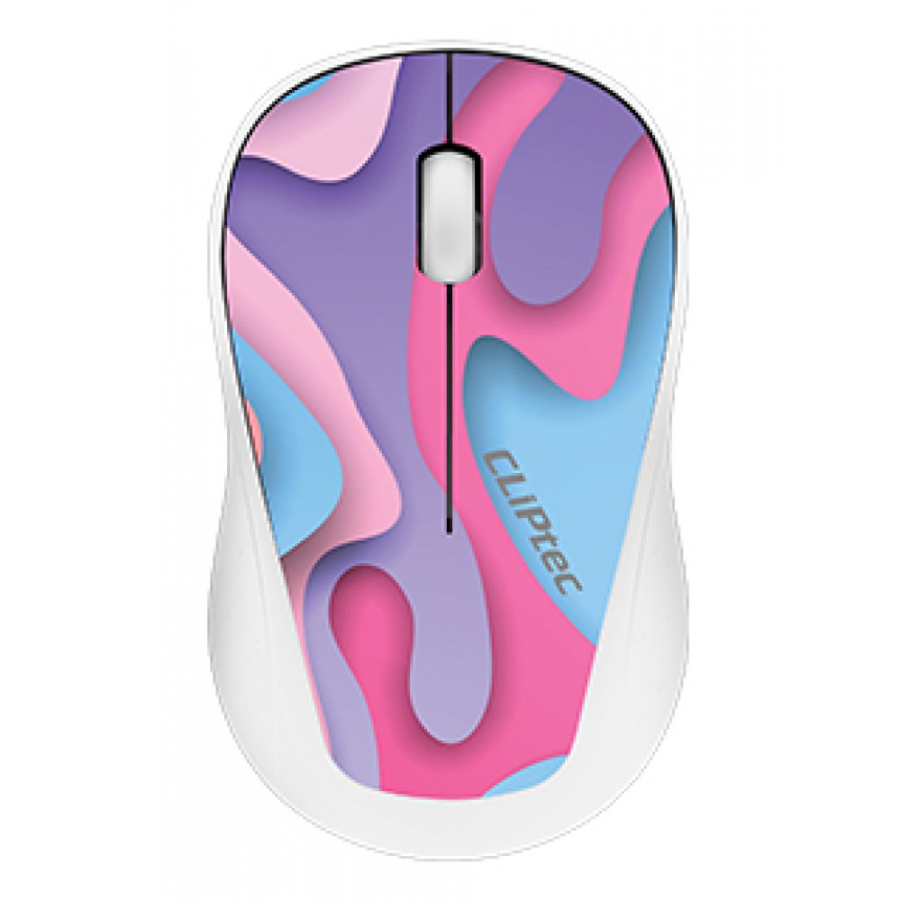 Mouse CLIPtec RZS866T Wireless Silent 2.4GHZ 1200DPI - Xilent Trax