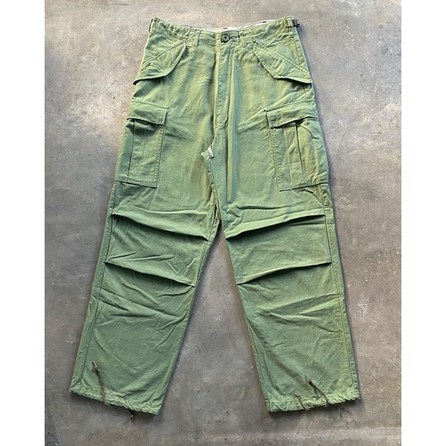 [US ARMY/MILITARY UNIFORM] OLIVE GREEN UTILITY M65 TROUSERS CARGO/COMBAT PANTS