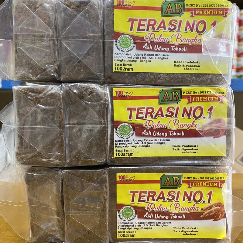 

(100gr) Terasi Bangka/ Terasi Udang Tubuali