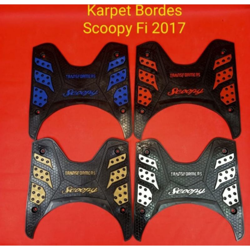 karpet/bordes Scoopy fi 2017