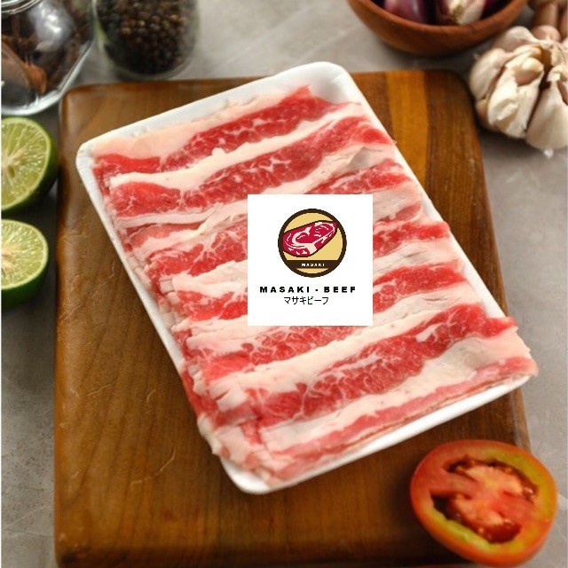 

FRESH CUT! Daging Beef Slice US Shortplate 250gr