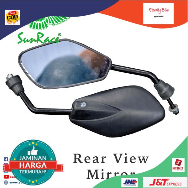 Spion Sepeda listrik Rear view  untuk semua merk sunrace uwinfly united goda selis xiaomy richey ind