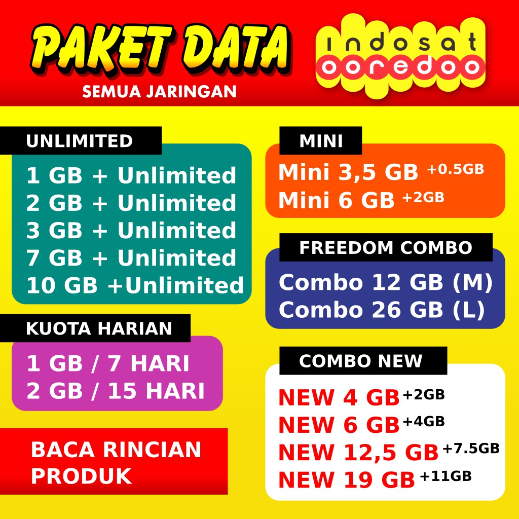 Kuota Gratis Indosat 1 Gb 3 Hari : Voucher Isi Ulang Kuota INDOSAT