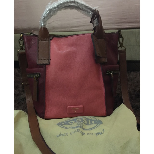 Fossil Emerson Multi Red