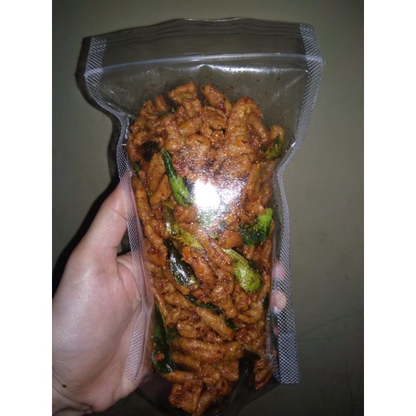 

usus crispy daun jeruk / kripsus ayam crispy