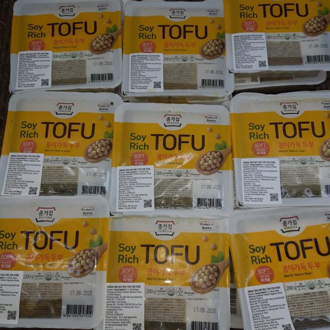 

Cantik Chongga Korean Fresh Soy Rich Soyrich Tofu For Stew Tahu Lembut Korea Bagus