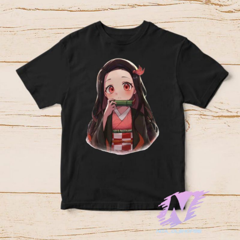 kaos anime nizuko demon slayer kimetsu baju anak anime series