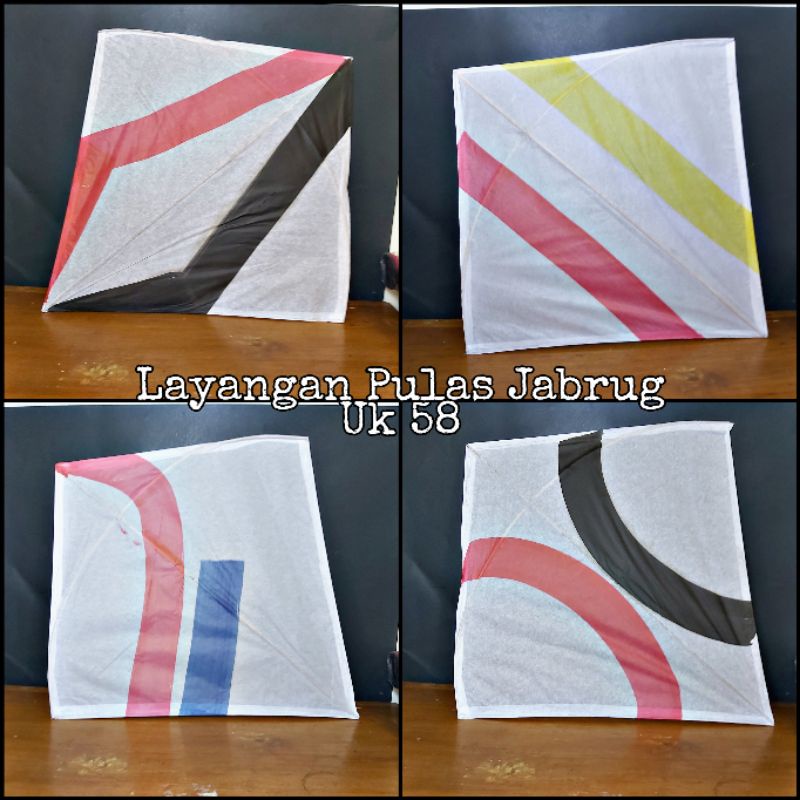 Layangan pulas jabrug uk 58 (harga tertera untuk 50 pcs)