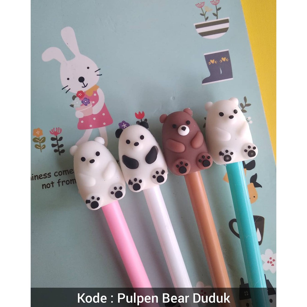 

Pulpen Bear Duduk