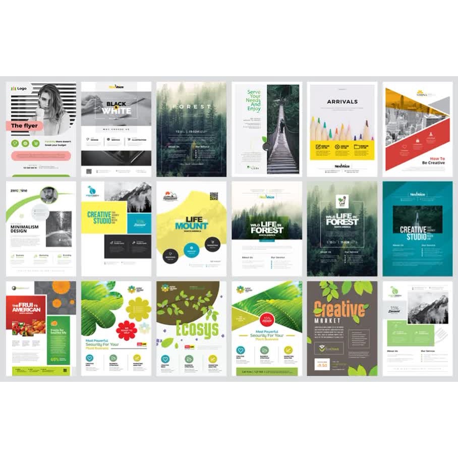 300 Corporate Business Flyers Bundle