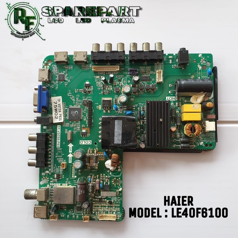 MB MOBO MAINBOARD MESIN TV LED HAIER LE40F6100 LE 40F6100