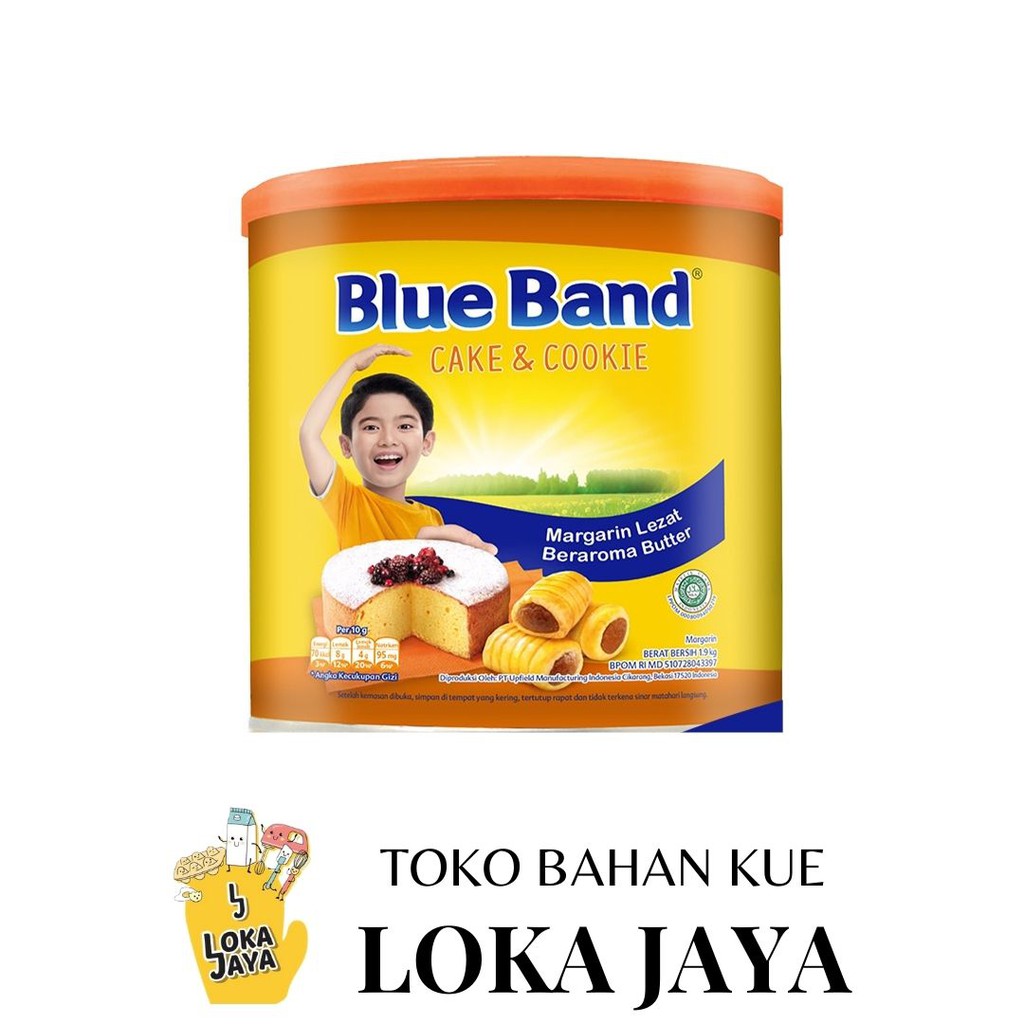 

BLUE BAND CAKE & COOKIE MARGARINE 2 KG