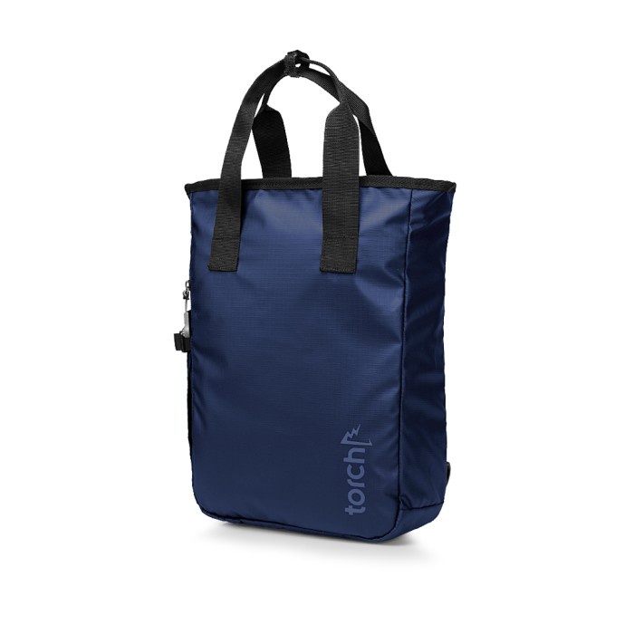 tas wanita Torch Tas Ransel Punggung Laptop Pria Wanita - Tote Bag Backpack Jeju - Navy import sling
