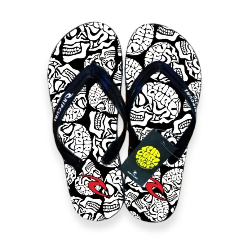 Sandal Jepit Pria RC motif tengkorak