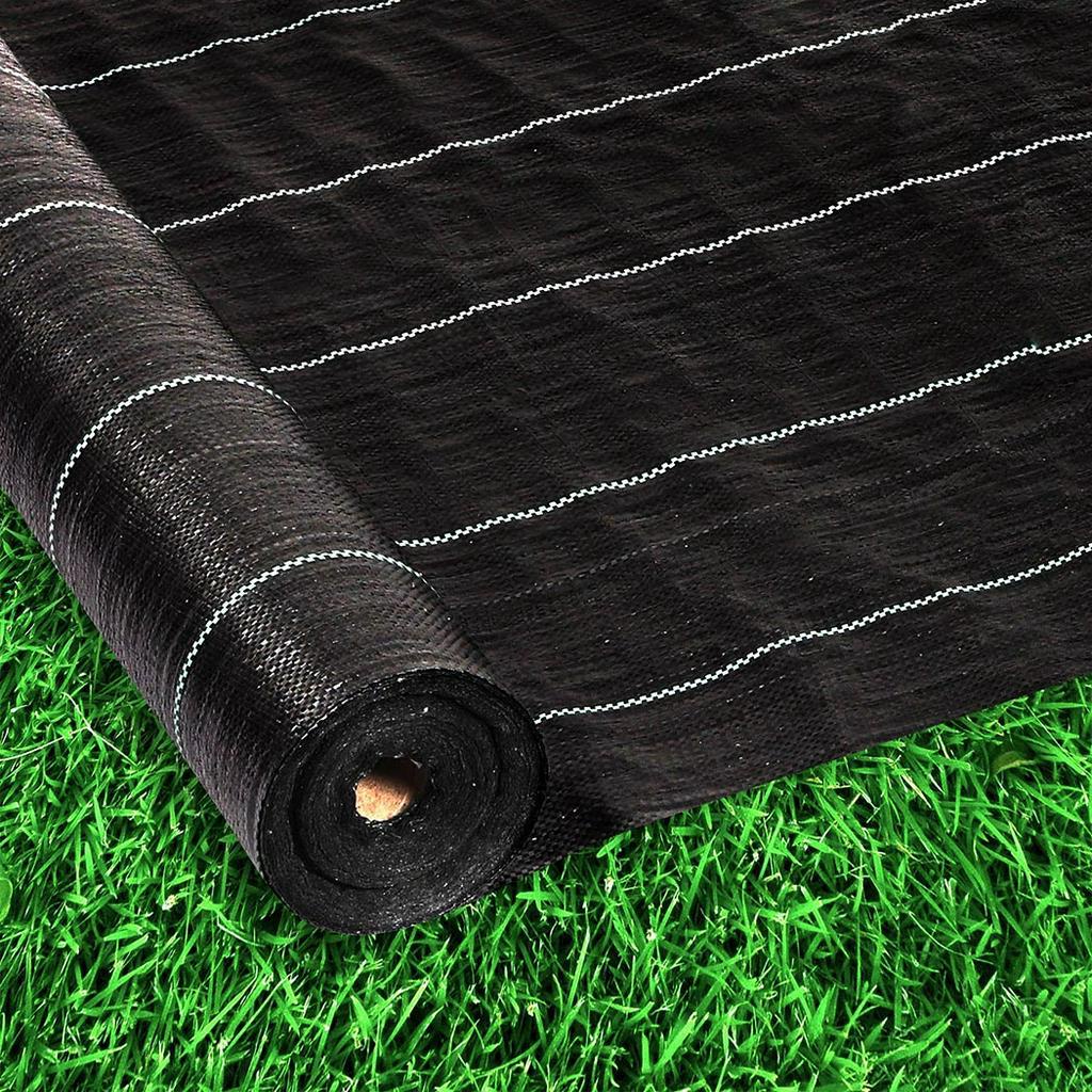 Weedmat Control Lebar 4 Meter Weed Mat Eco Pack Terpal Greenhouse Anti UV Woven Fabric