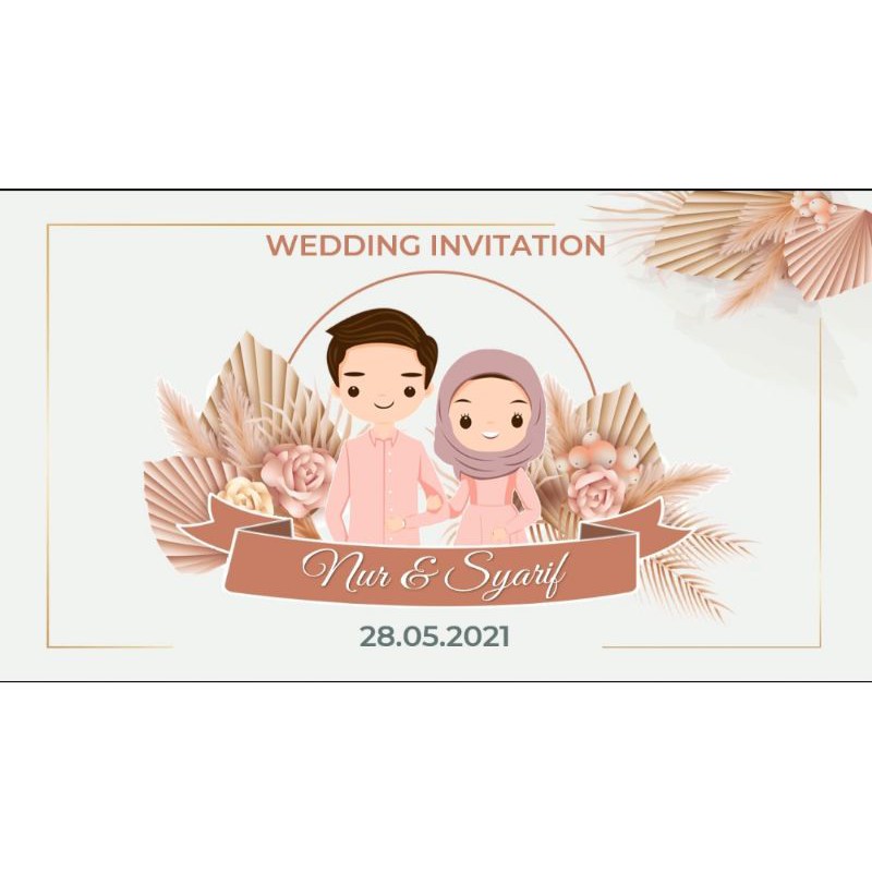 video undangan pernikahan ppt