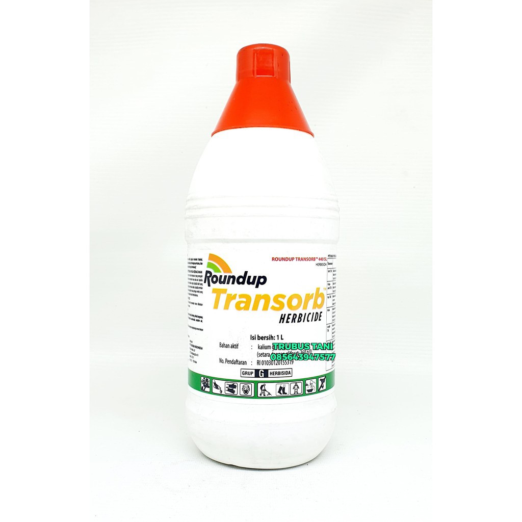Jual Herbisida Roundup Transorb 440 SL kemasan 1 liter Nufarm Indonesia