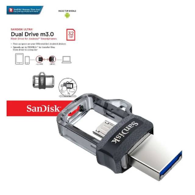 Sandisk ultra dual USB Drive 3.0 32gb