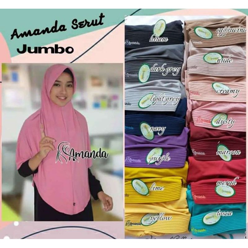 AMANDA serut jumbo