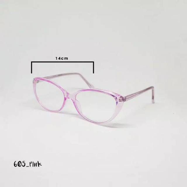 Frame Kacamata Cat Eye 605 Kacamata Minus Baca Antiradiasi | Kacamata Nissa Sabyan