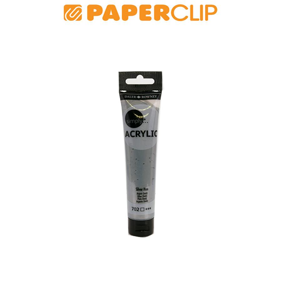 

ACRYLIC COLOR SIMPLY 75ML SILVER HUE