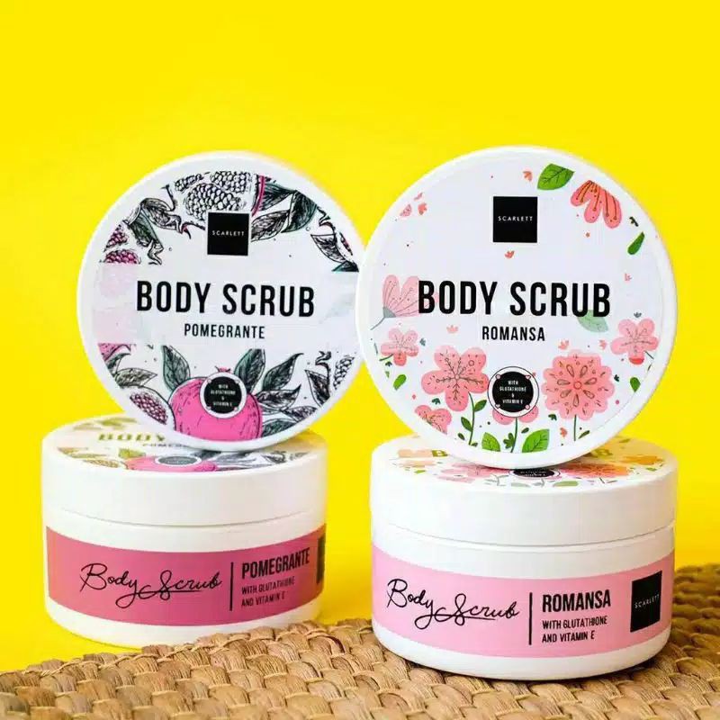 PEMUTI BADAN SCARLETT WHITENING BODY SCRUB ORIGINAL