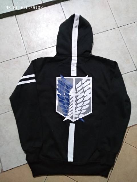 Jaket  anime aot attack on titan SNK line 2 strip