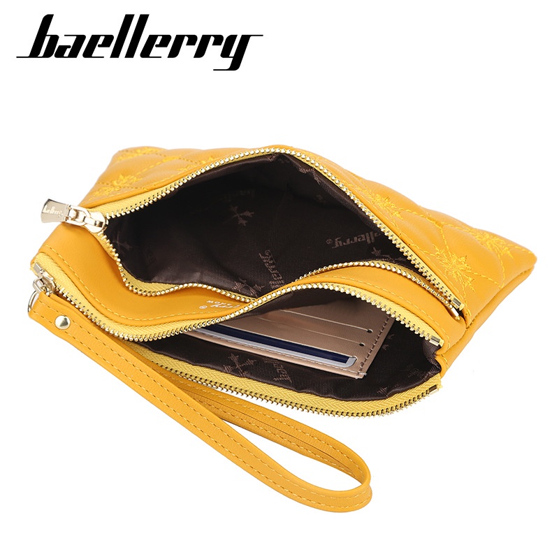 DOMPET WANITA BAELLERRY ORIGINAL PANJANG IMPORT MURAH SLOT KARTU UANG KOIN TALI KOREA PREMIUM ORI AMPHION FASHION BRANDED BATAM