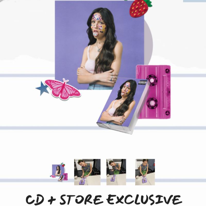 CD + STORE EXCLUSIVE CASSETTE + SIGNED ART CARD - Olivia Rodrigo