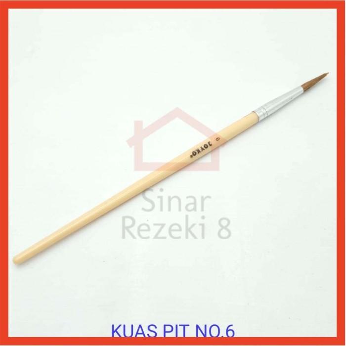 

Kuas Pit No. 6 Joyko / Lukis Cat Round Brush Kualitas Terjamin
