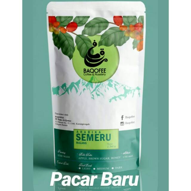 

BAQOFEE SEMERU MALANG/ARABIKA/BUBUK/50gr