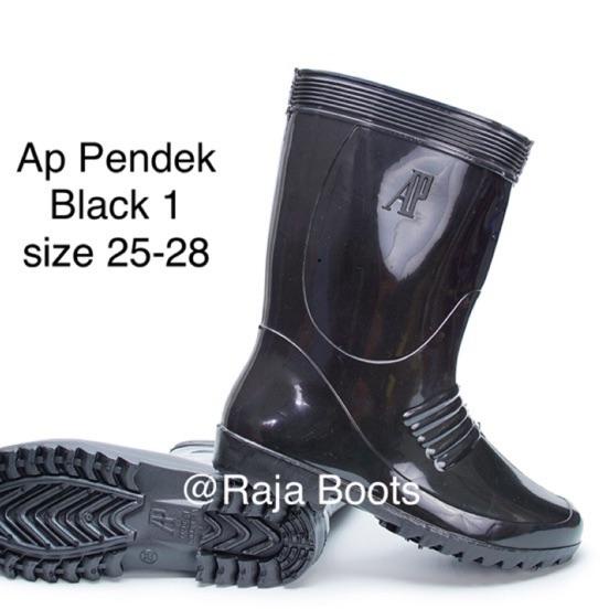Ap Boot Pendek Hitam