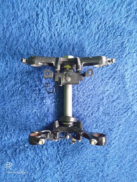Steering Steem Triple T Shockbreaker Depan CBR 150 LED K45 Facelift Segitiga Atas Bawah Shock Sekok