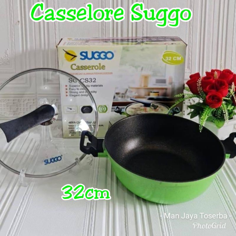 Wok Pan Marble / Casserole marble 32cm