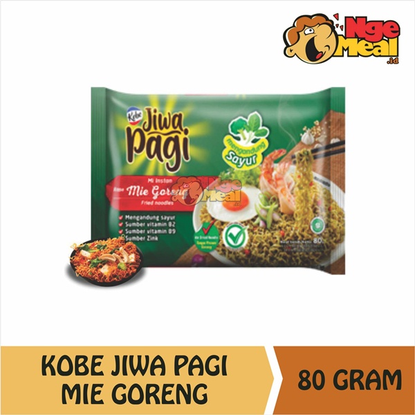 

KOBE Mie Jiwa Pagi Rasa Mie Goreng 80 Gram