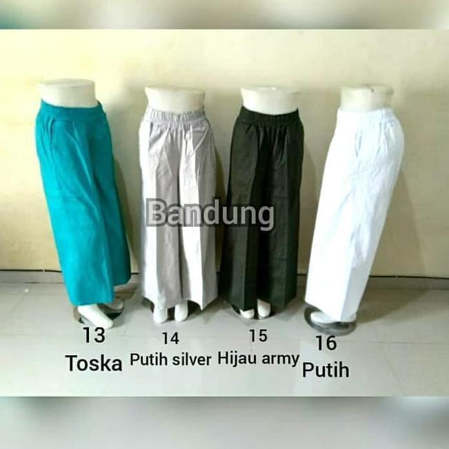 ✰ Celana Kulot wanita bahan katun / kulot strech ☀