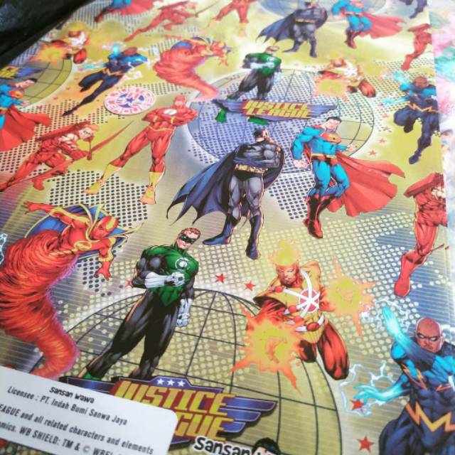 

Kertas Kado Justice League 5059 (Super Hero)