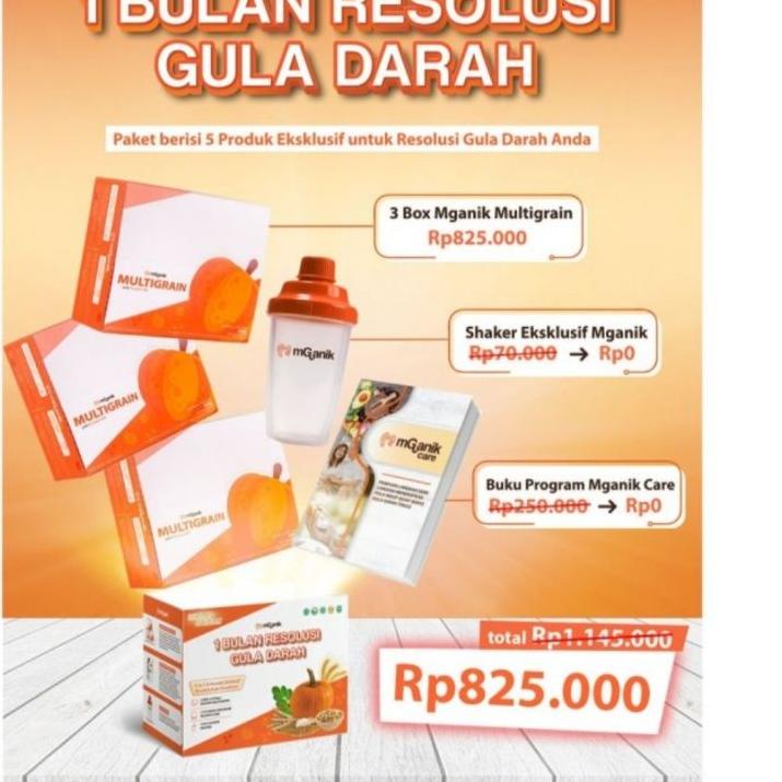 

Trx2y2Xm--COD & MURNI Paket 1 Bulan Resolusi Gula Darah Mganik Multigrain terpercaya