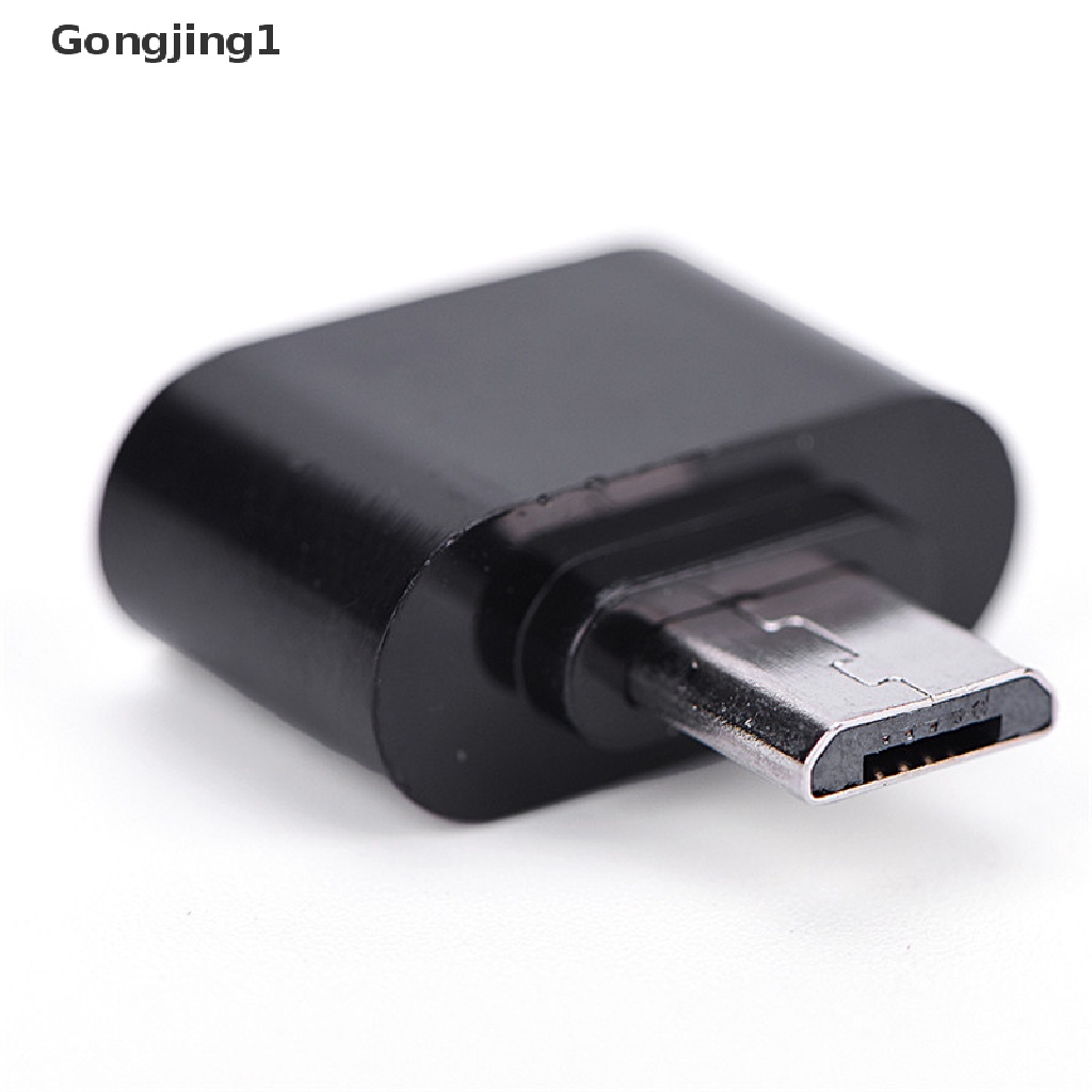 Gongjing1 Kabel Adapter OTG Micro USB Ke USB Untuk Tablet PC Android Samsung Xiaomi HTC SONY LG