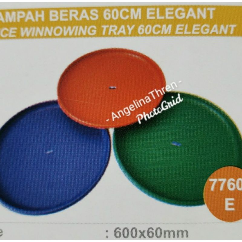 Tampah Beras Plastik Extra Jumbo 60CM - Nampan Plastik jumbo 60cm