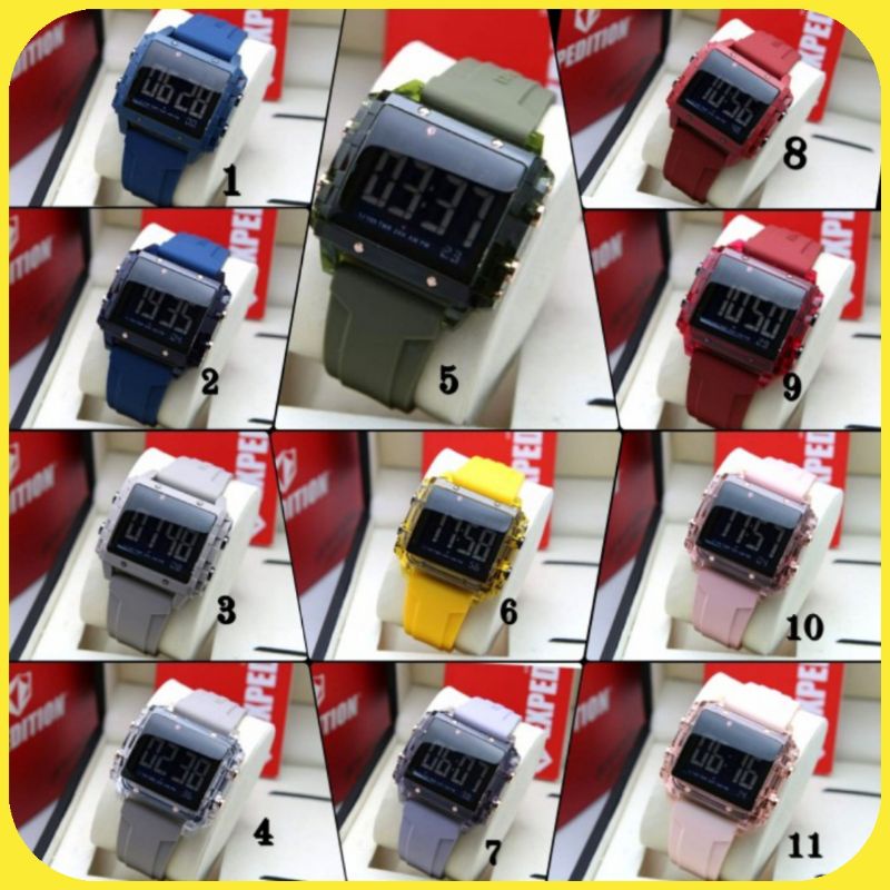 Jam Tangan Expedition Wanita Digital 6817 E6817 E 6817 MH | Original
