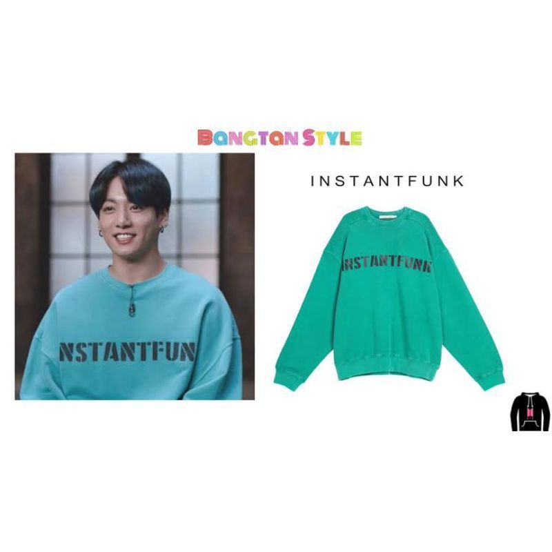 Sweater Basic BTS Jungkook JIMIN INSTANTFUNK