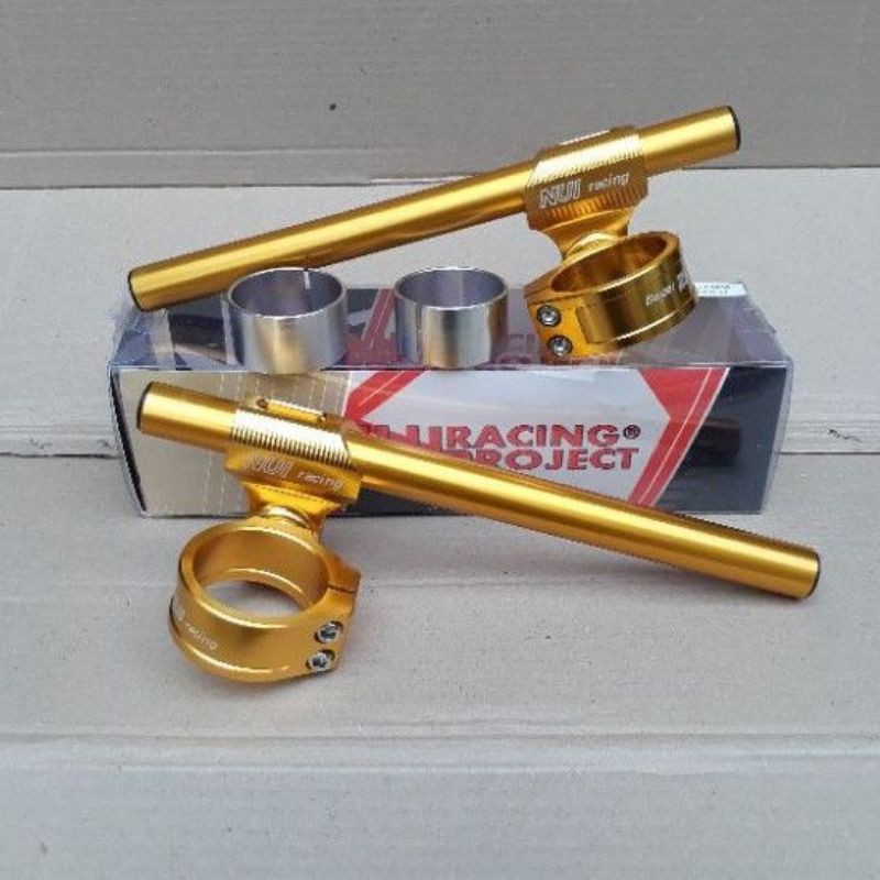 Stang Jepit NUI Racing Usd Upside Down Ninja 250fi R25 MT25 Xsr 150 R15 v3 48mm 51mm NUI Original